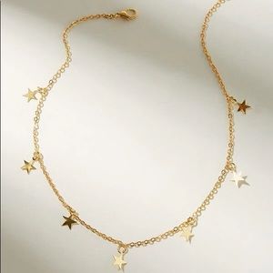 Forever 21 Star Choker Necklace